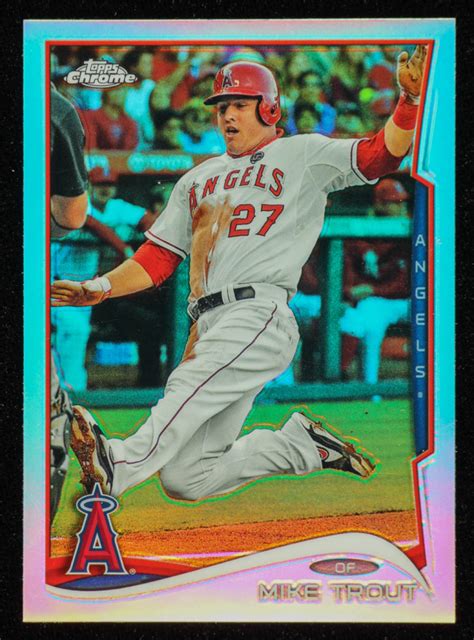 Mike trout topps chrome - Amazon.com: 2020 TOPPS CHROME #1 MIKE TROUT ANGELS BASEBALL OFFICIAL MLB TRADING CARD : Collectibles & Fine Art Collectibles & Fine Art › Sports …